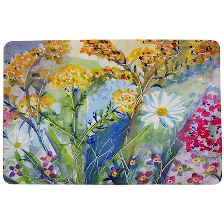 Betsy Drake Betsy Drake DM166 Wild Flower Door Mat - 18 x 26 in. DM166